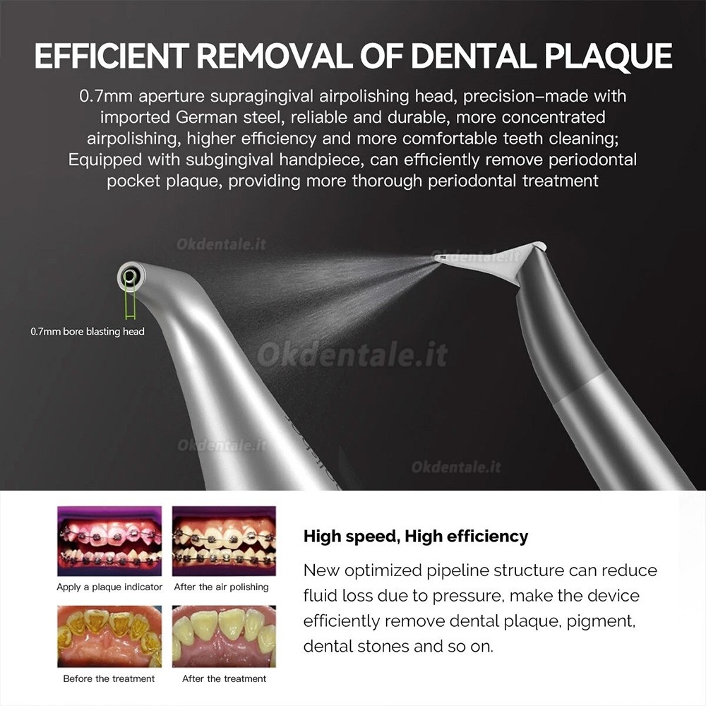 Ugello per sbiancatore air prophy Vrn AH-1/AH-2 compatibile con EMS Air-Flow